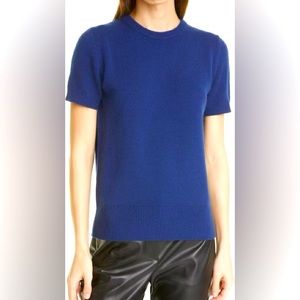 Theory Short Sleeve Cashmere Sweater NWT